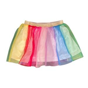 Hanna Andersson Tulle Rainbow Skirt 2T Toddler Girls NWOT